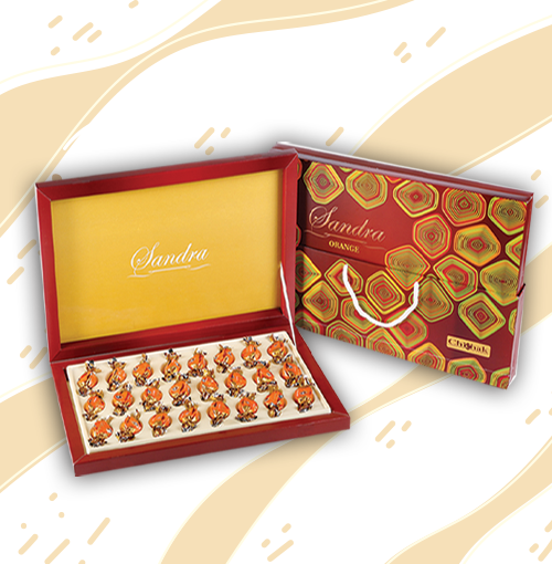 شکلات ساندرا گل پرتقالی